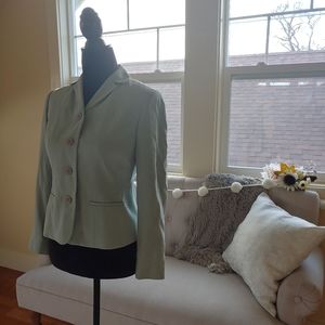 Ann Taylor LOFT Powder Blue Blazer
